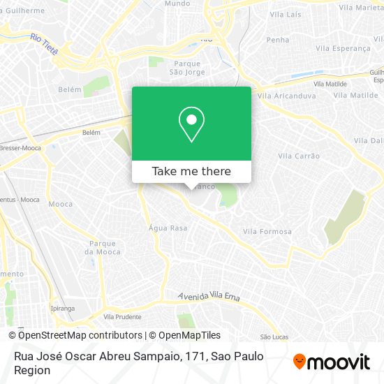 Mapa Rua José Oscar Abreu Sampaio, 171