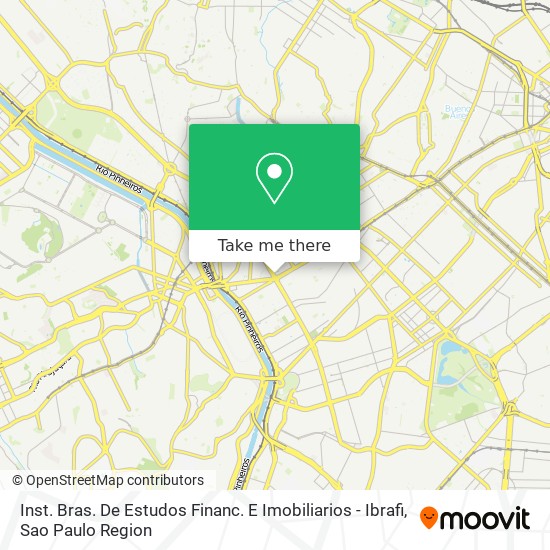 Inst. Bras. De Estudos Financ. E Imobiliarios - Ibrafi map