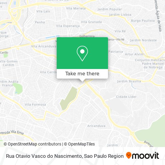 Rua Otavio Vasco do Nascimento map