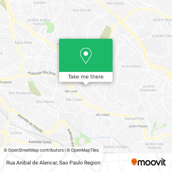 Rua Anibal de Alencar map