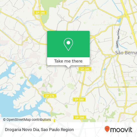 Drogaria Novo Dia map