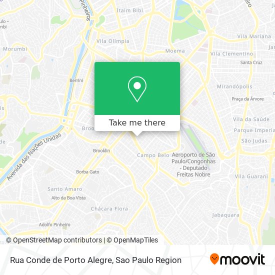 Rua Conde de Porto Alegre map