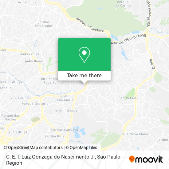 C. E. I. Luiz Gonzaga do Nascimento Jr map