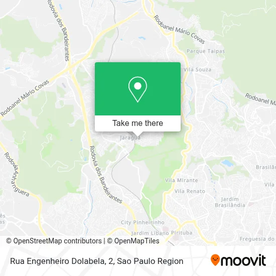 Rua Engenheiro Dolabela, 2 map