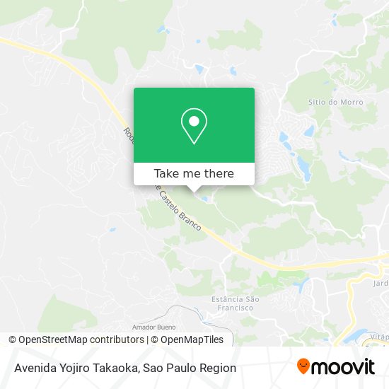 Avenida Yojiro Takaoka map