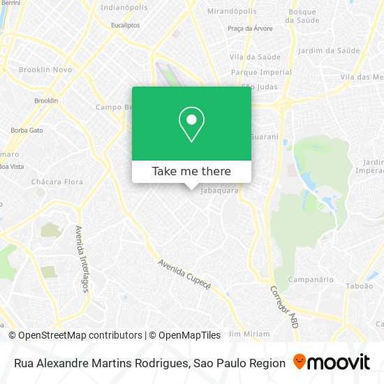Rua Alexandre Martins Rodrigues map