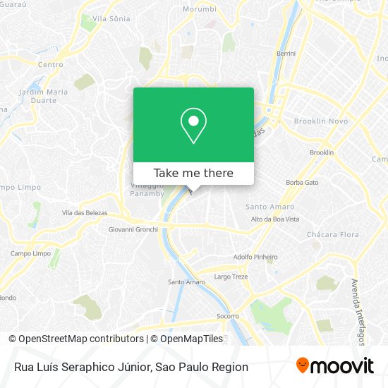 Rua Luís Seraphico Júnior map