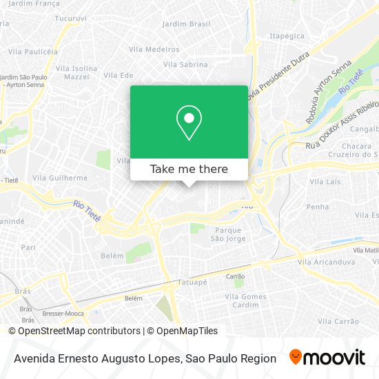 Avenida Ernesto Augusto Lopes map