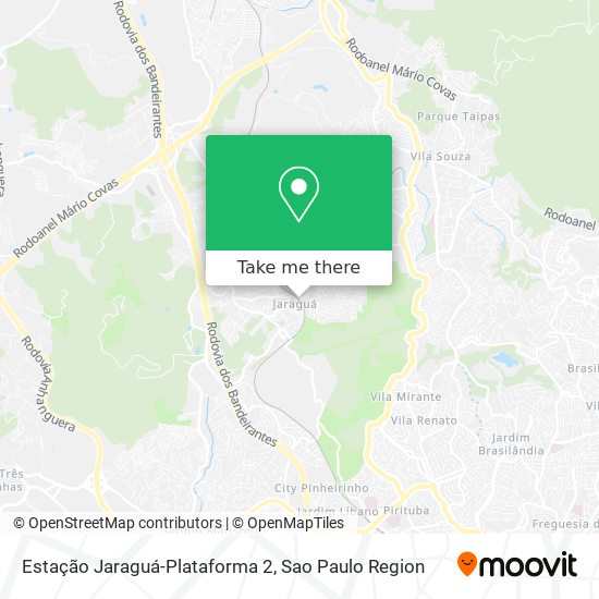 Estação Jaraguá-Plataforma 2 map