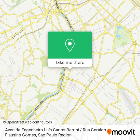 Avenida Engenheiro Luís Carlos Berrini / Rua Geraldo Flausino Gomes map