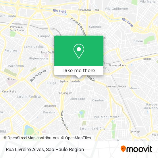 Rua Livreiro Alves map