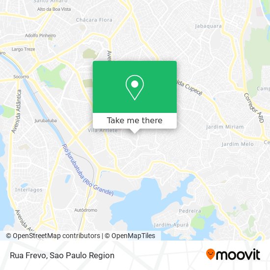 Rua Frevo map