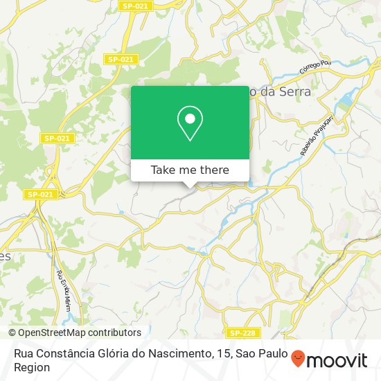 Rua Constância Glória do Nascimento, 15 map