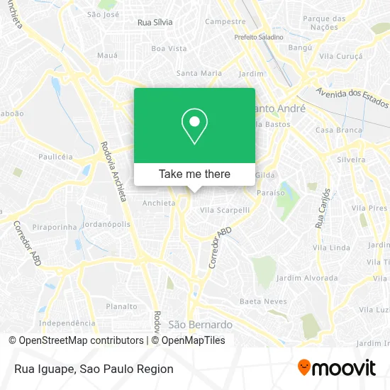 Rua Iguape map