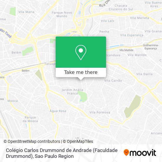 Colégio Carlos Drummond de Andrade (Faculdade Drummond) map