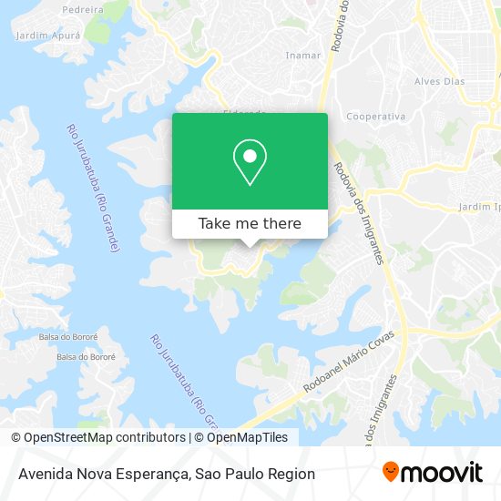 Avenida Nova Esperança map