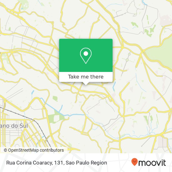 Rua Corina Coaracy, 131 map
