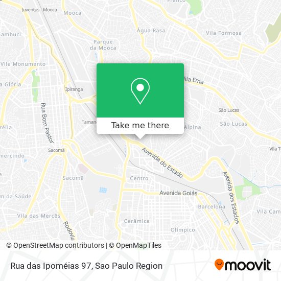 Rua das Ipoméias 97 map