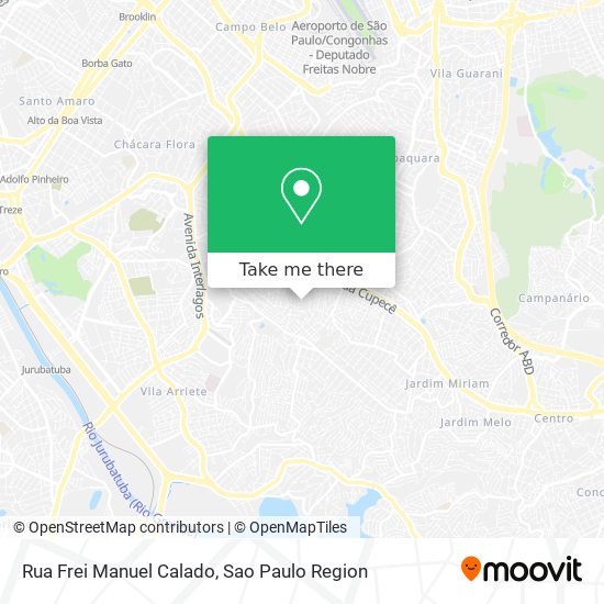 Rua Frei Manuel Calado map