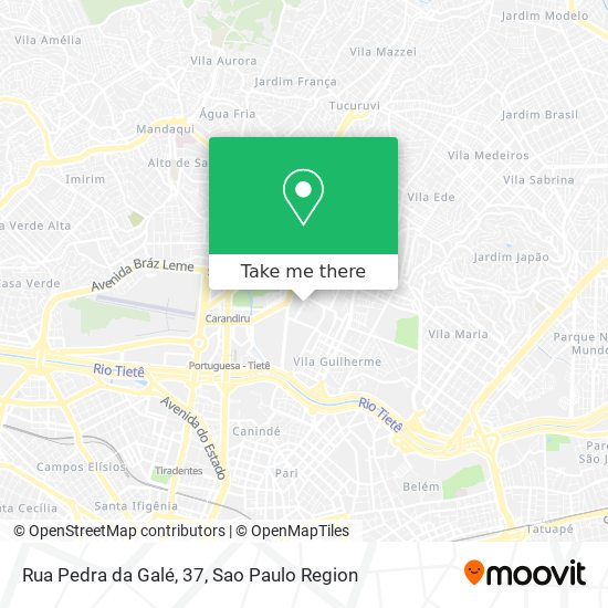 Rua Pedra da Galé, 37 map