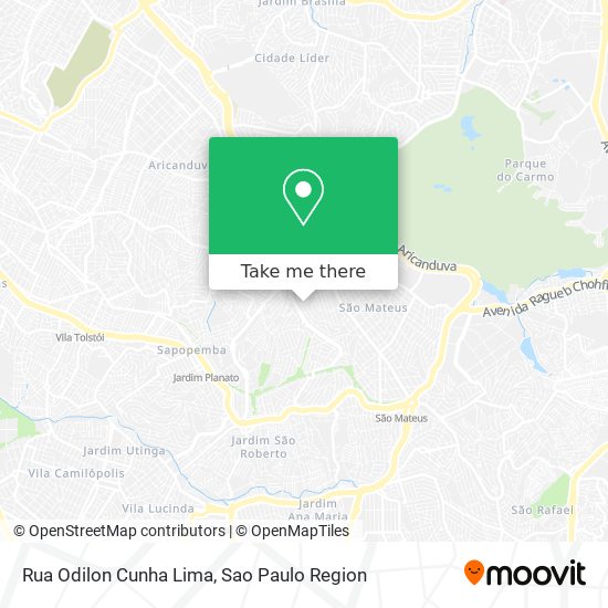 Rua Odilon Cunha Lima map