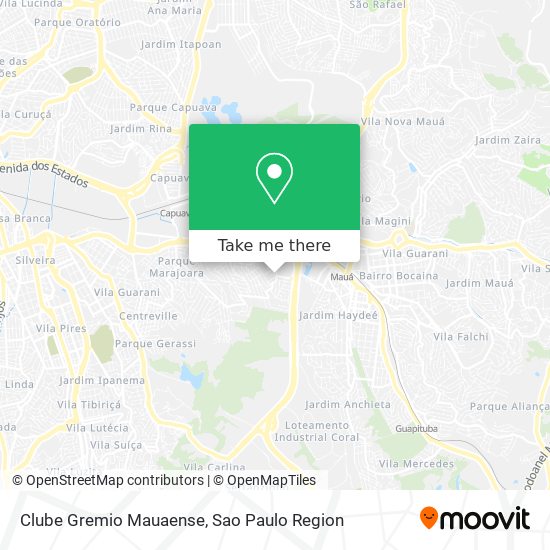 Clube Gremio Mauaense map