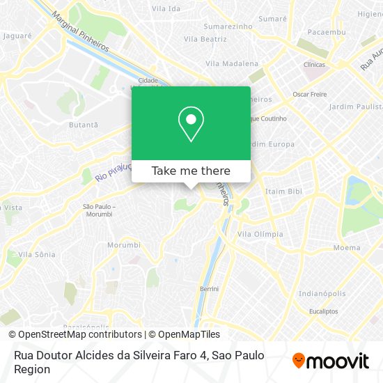 Rua Doutor Alcides da Silveira Faro 4 map