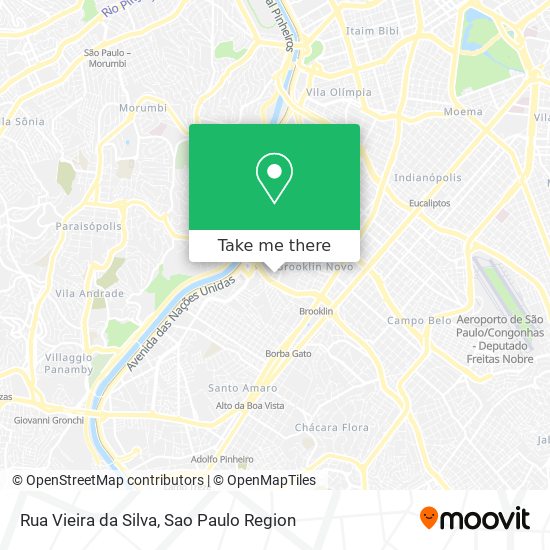 Rua Vieira da Silva map