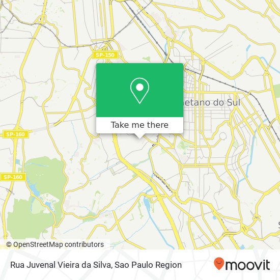 Rua Juvenal Vieira da Silva map