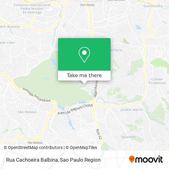 Rua Cachoeira Balbina map