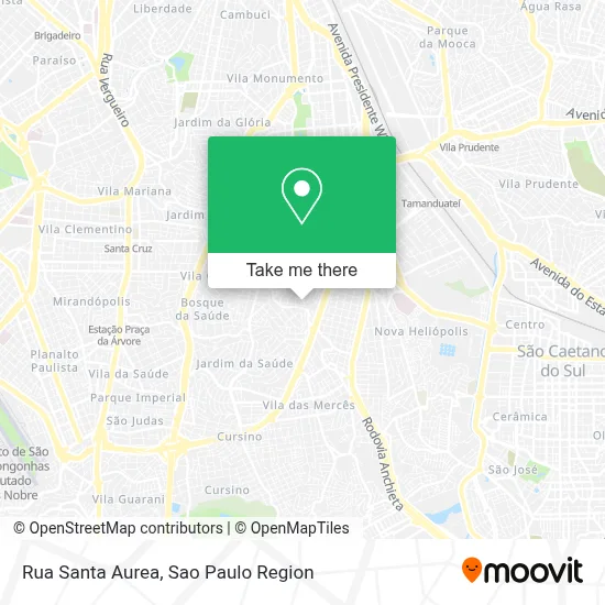 Rua Santa Aurea map