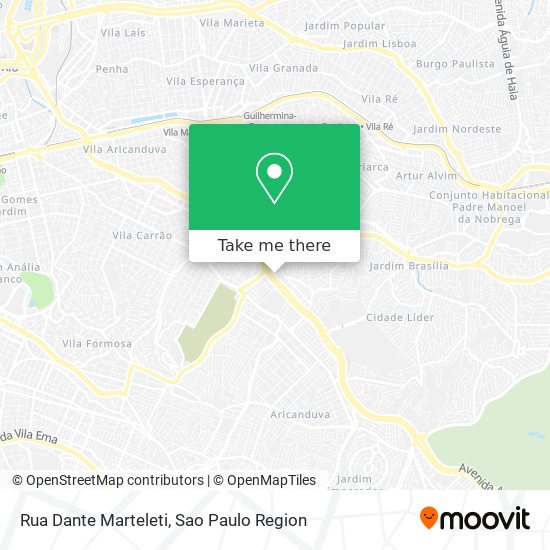 Rua Dante Marteleti map