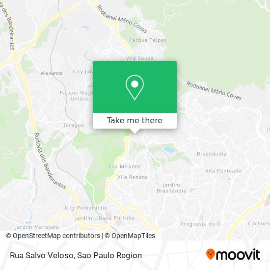 Rua Salvo Veloso map