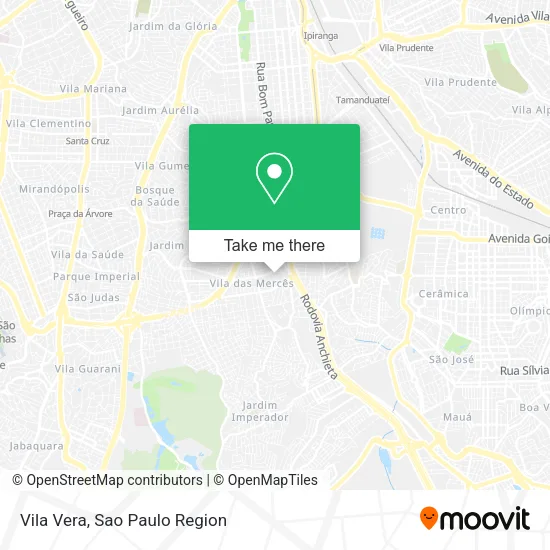 Vila Vera map