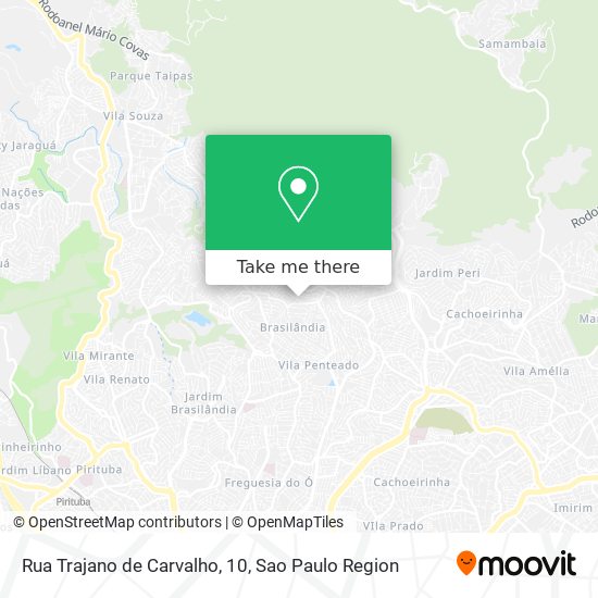 Mapa Rua Trajano de Carvalho, 10