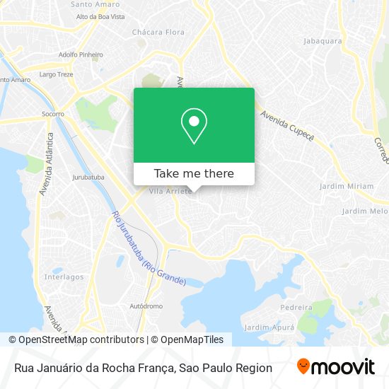 Rua Januário da Rocha França map