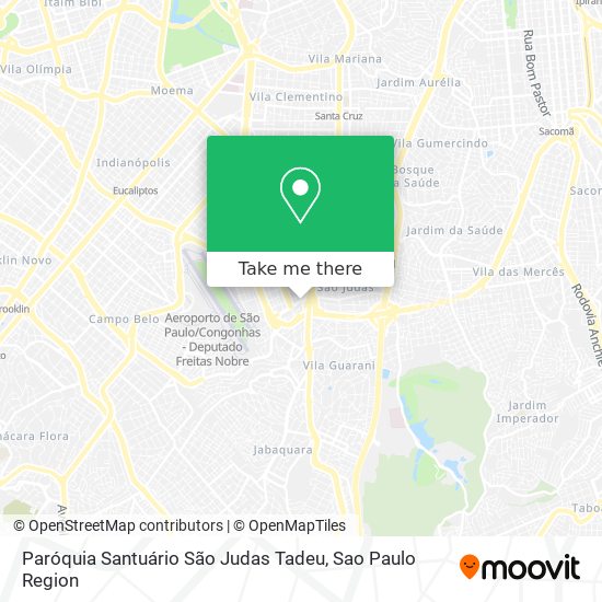 Paróquia Santuário São Judas Tadeu map