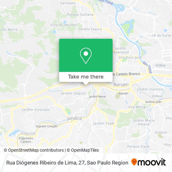 Rua Diógenes Ribeiro de Lima, 27 map