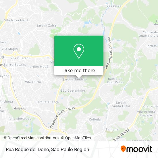 Rua Roque del Dono map