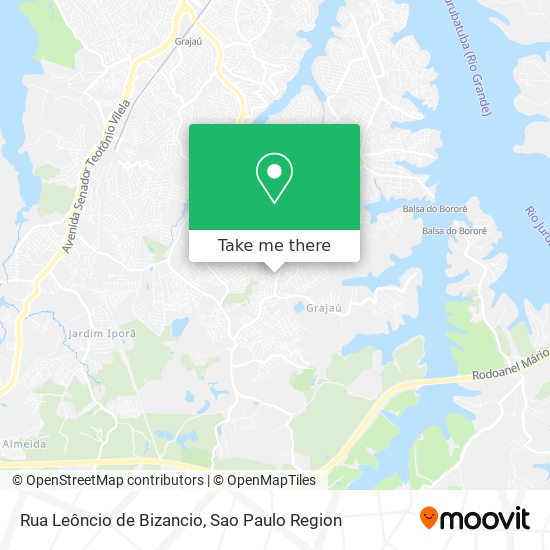 Rua Leôncio de Bizancio map