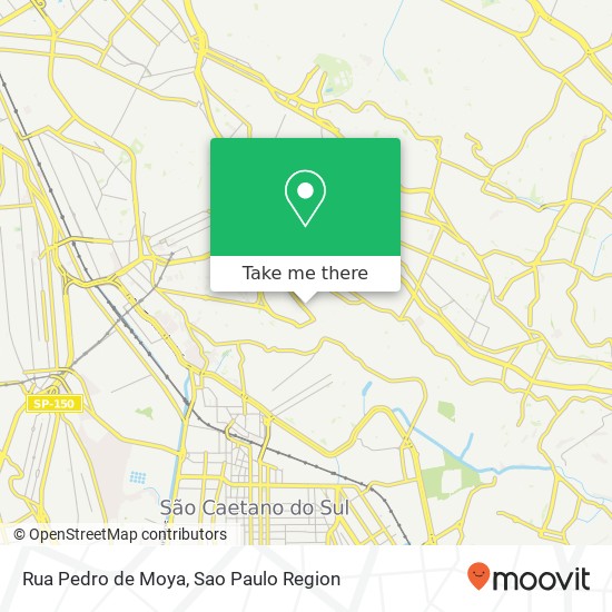 Rua Pedro de Moya map