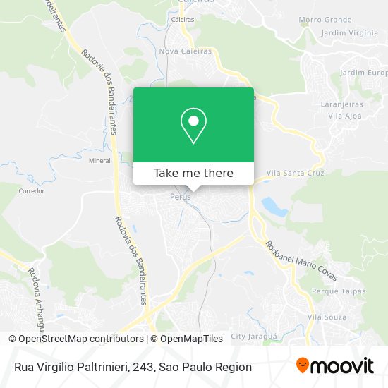 Rua Virgílio Paltrinieri, 243 map