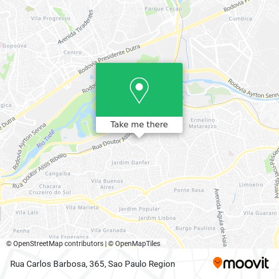 Rua Carlos Barbosa, 365 map