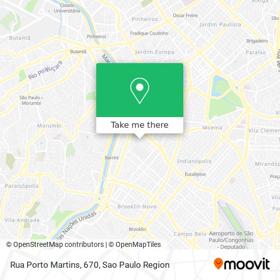 Rua Porto Martins, 670 map