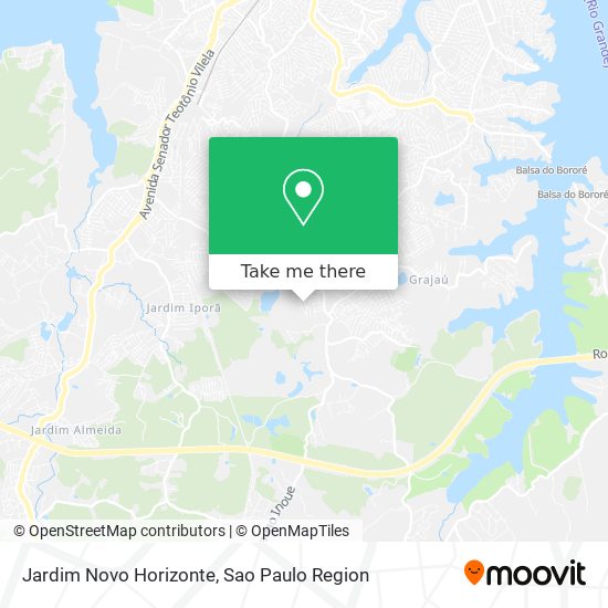 Jardim Novo Horizonte map