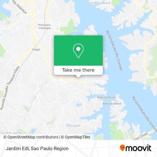 Mapa Jardim Edi