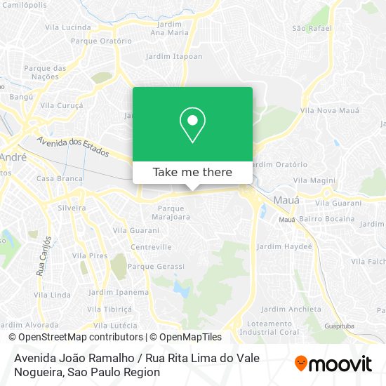 Avenida João Ramalho / Rua Rita Lima do Vale Nogueira map