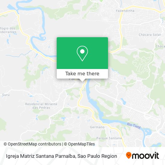 Igreja Matriz Santana Parnaíba map