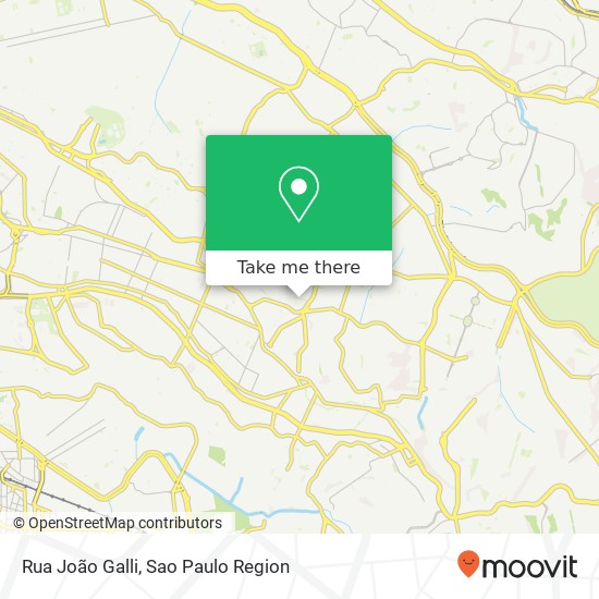 Rua João Galli map