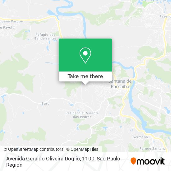 Avenida Geraldo Oliveira Doglio, 1100 map